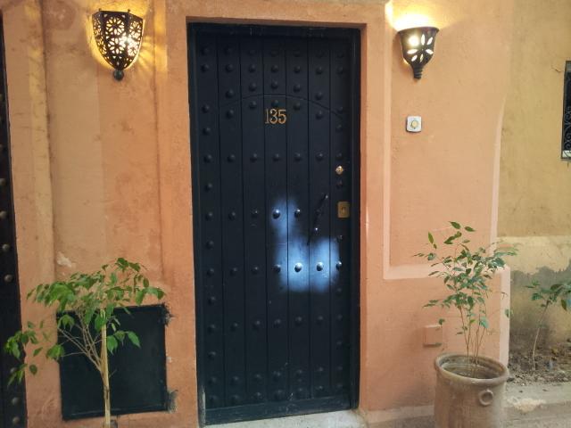 Riad Les Portes De La Medina Marrakesch Zimmer foto